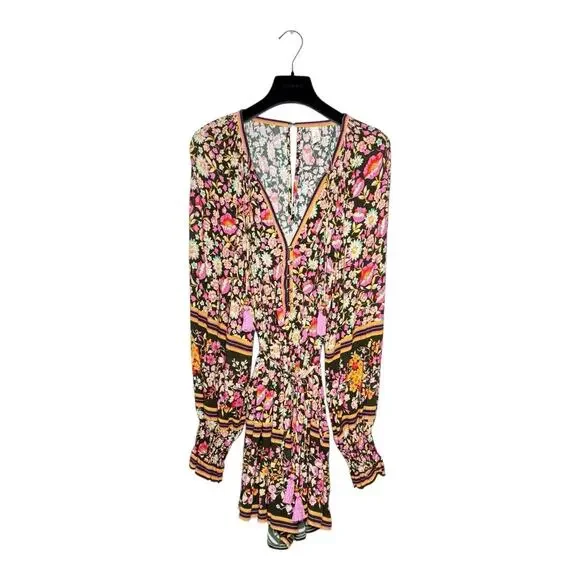 Spell & The Gypsy Collective Impala Lily Floral Boho Romper Night Blossom XL